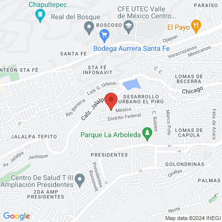 Cosmetologia A&M Facial y corporal map