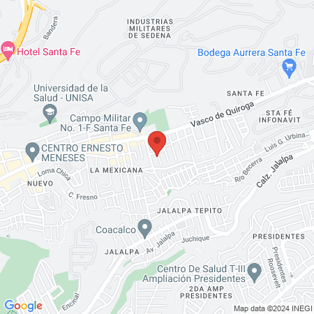 Temazcal Itzamna map