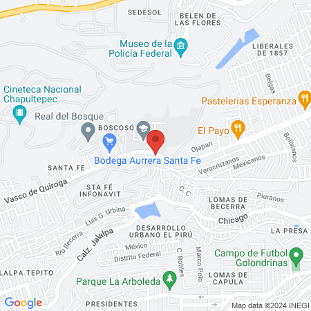 Clinique spa massage du paix map