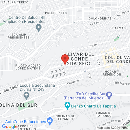 SERVICIOS DENTALES SANTA FE map
