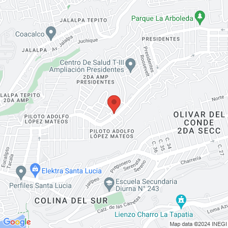 Servicio Medico Integral map