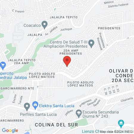 Dr. Juan Carlos de la Cruz García map