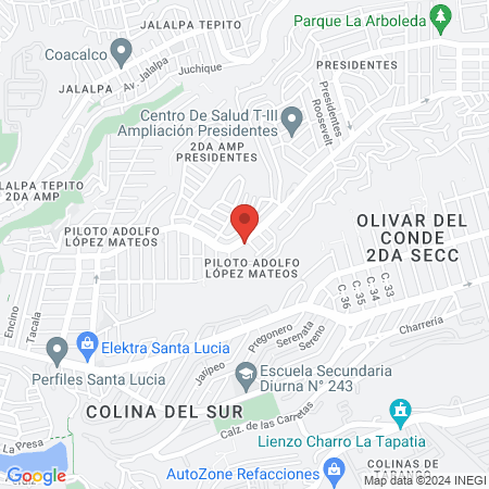 Consultorio Médico ANVA map