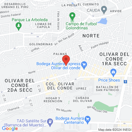 Consultorio Dental Julio César Moreno map