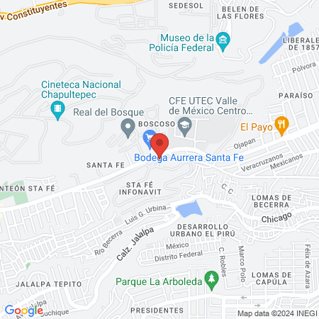 Especialistas en Atencion al Pie map