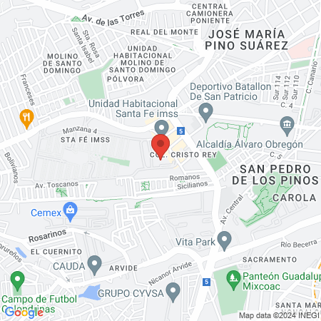 Uñas Finas Resaf map