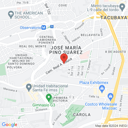 ESTÉTICA MIRSHAND map