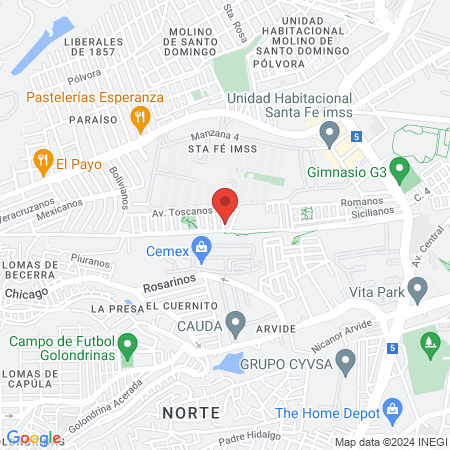 Barberia El Patán map