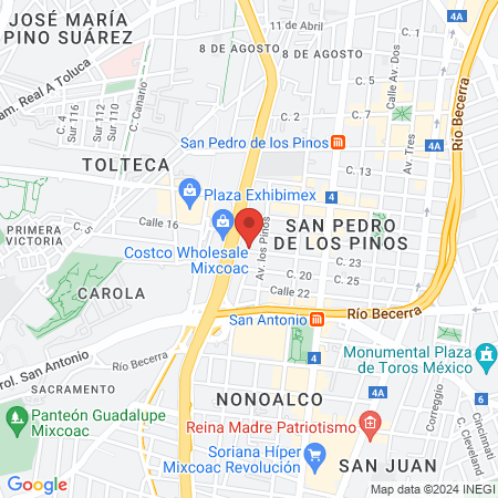 Serenity Tratamientos map