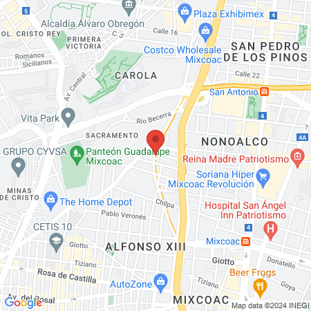 Barber Shop "Moreno" map