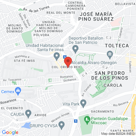 Clinica Dental DR. Ingacio Favila map