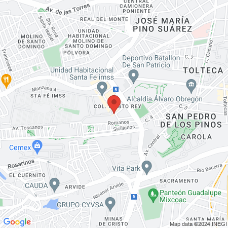 Clinica de Podología y Cosmeatría map