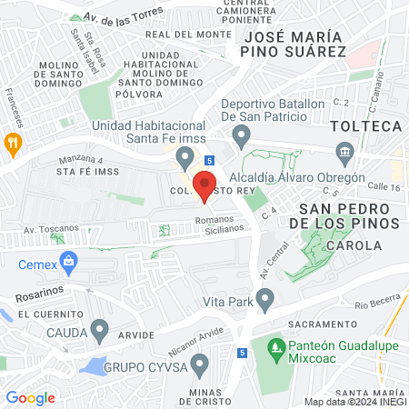 PodólogoHealthyfeet map