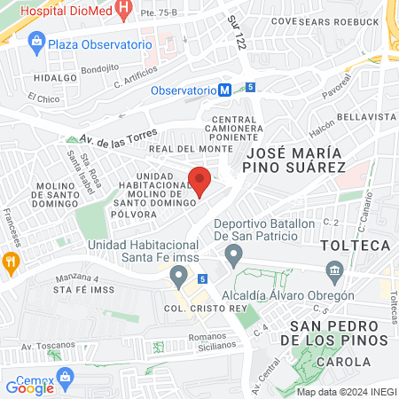 Comercializadora y Asesoría Palmas map