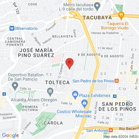 Rederphy “consultorio de Fisioterapia” map