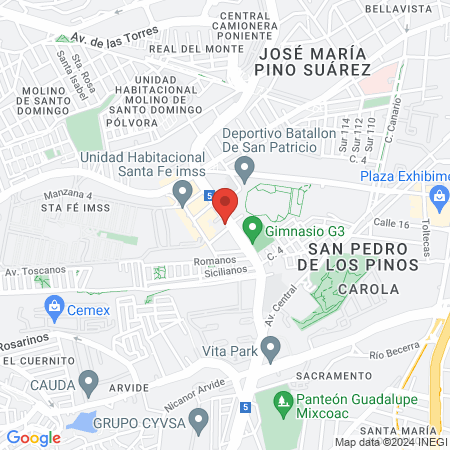 Veterinaria Cristo Rey map