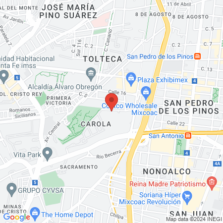 Veterinaria Mascotas.inc map