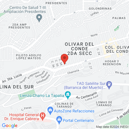 Bárbaros barbershop map