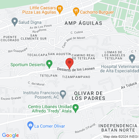 Studio De Belleza Eliza map