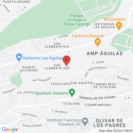 El Mexicano Barbería map