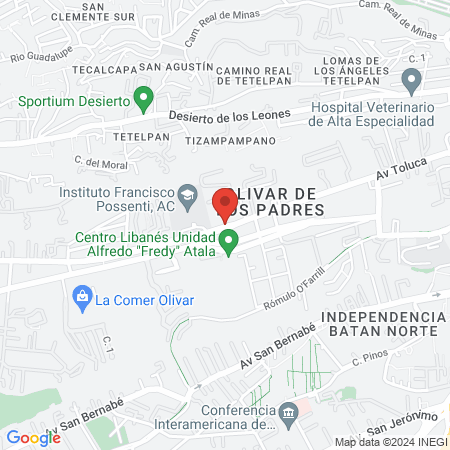 Consultorio Dental map