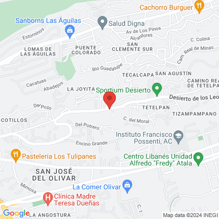 Consultorio Odontologíco Tetelpan map