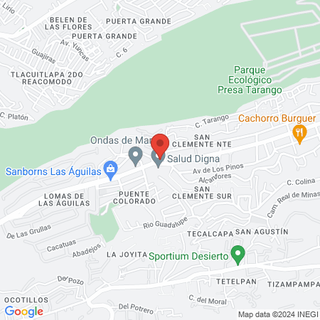 Clínica Dental De la Luz map