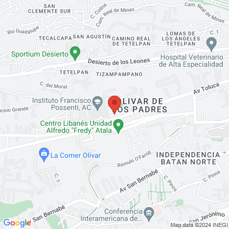 CLINICA VETERINARIA DR. GUERRA map