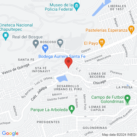 Genesis Yahavany Monjaraz Arellano Médico General Coyoacán map