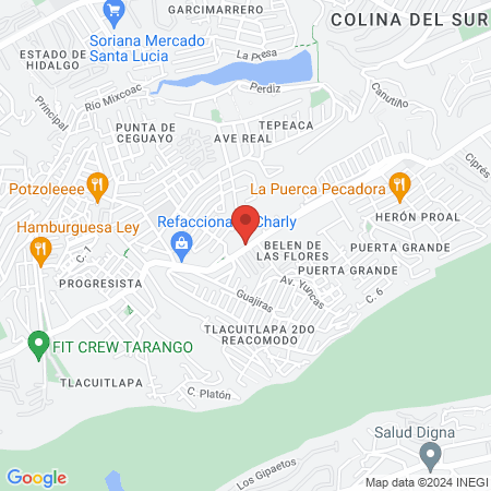 Gimnasio Energym map