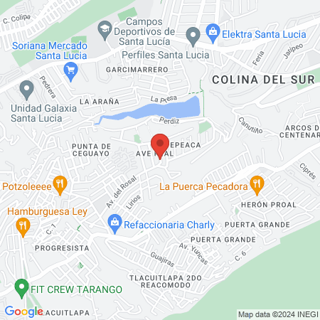 DENTAL PARISDENT tepeaca map