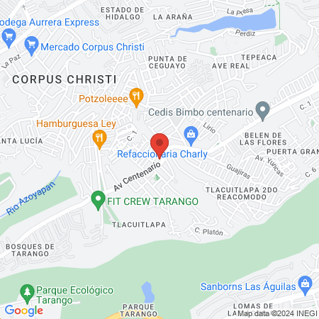 Dr Juan Vega Garcia map