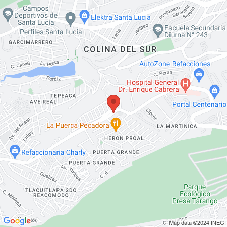 CONSULTORIO MÉDICO map