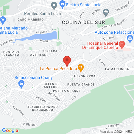 Centro de salud Animal map