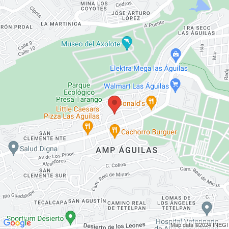 Clínica Aguilas Veterinaria map