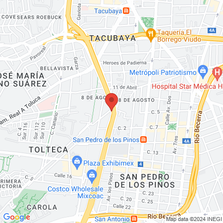 DentalCare Dra. Reyes map