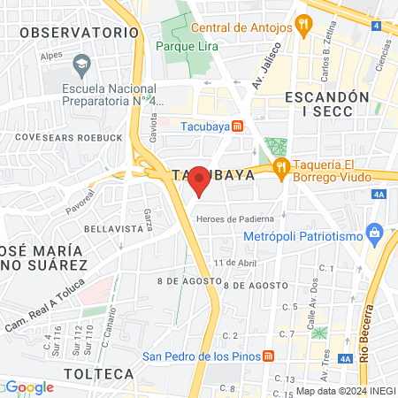 AM PM Asistencia Médica map