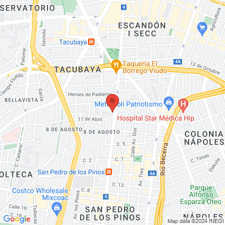 Sanatorio San Miguel map