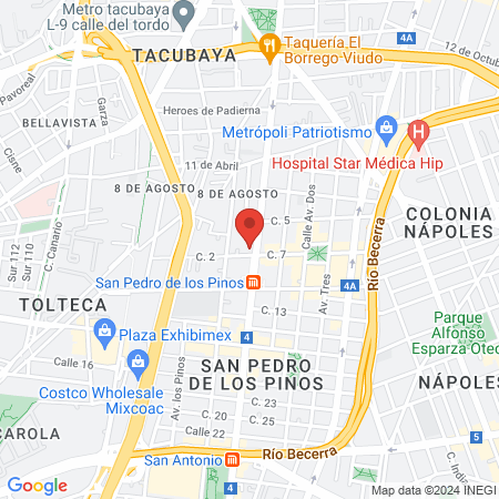 Centro Veterinario Revolución map