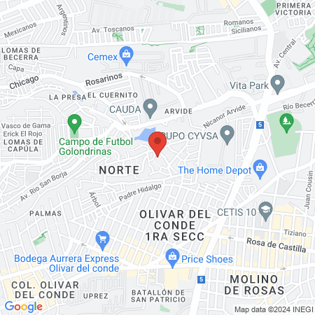 Dentisalud map