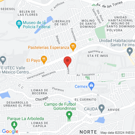 Dr. Esteban Gustavo González Hernández map