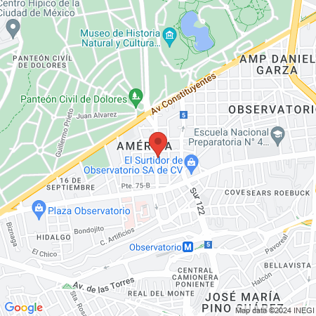 Estética barbería "La del Barrio" map