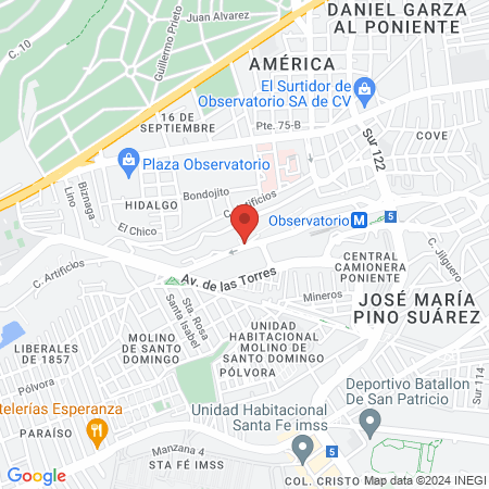 Consultorio Dental map