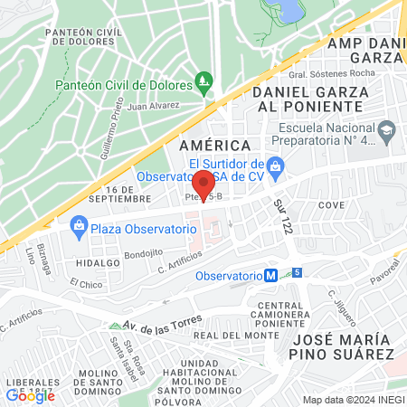 Evangelina M. Dentista map