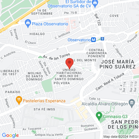 Clínica de mi sonrisa map