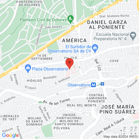 Dr. Manlio F. Márquez Murillo map