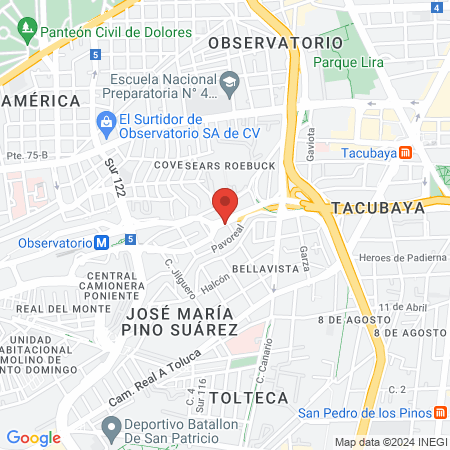 VETERINARIA Y ESTETICA PELUCHE map