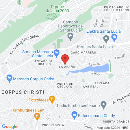 Doctor Sandoval Sánchez Víctor map