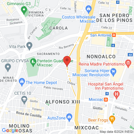 Centro de Formación Loga Box map