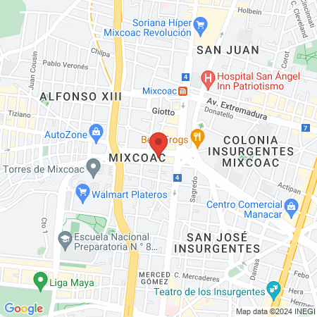 Fitness & GYM Impact Dance Studio Mixc map